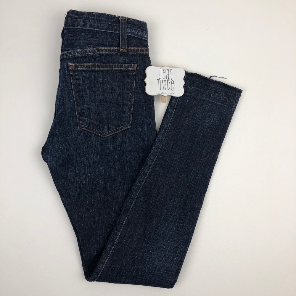 Current/Elliott Cropped Straight Jeans
